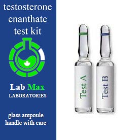Testosterone enanthate presence test
